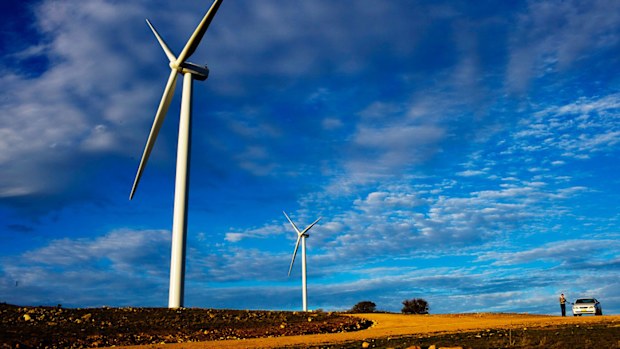 A windfarm near Canberra.
