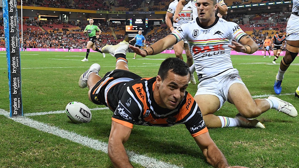 Corey Thompson released by Wests Tigers to join Gold Coast Titans ...