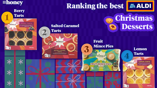 ALDI Christmas tarts ranking