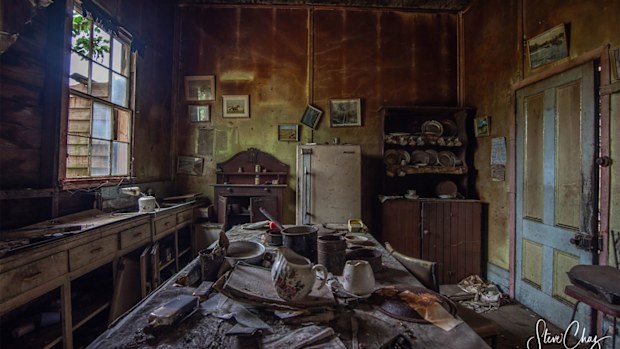 The kitchen provides a snapshot of what daily life would have been like for the Australian farmer.