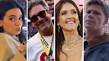 Kendall Jenner, Jon Hamm, Jessica Alba and Robert Irwin at the 2026 Super Bowl