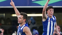 Higgins sinks the winner.