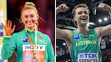 Jessica Hull, Adam Spencer.
