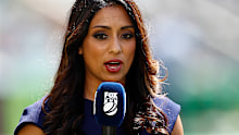 Cricket commentator Isa Guha.