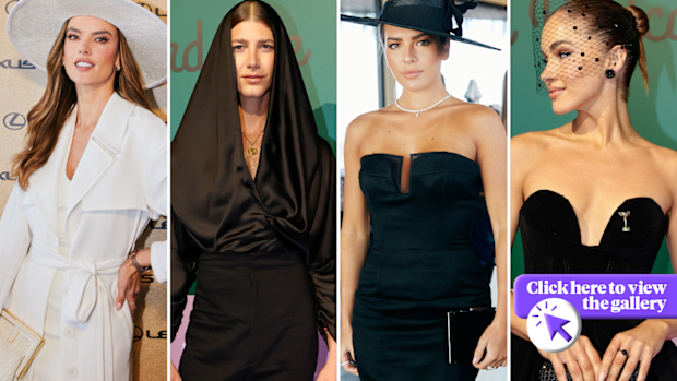 Alessandra Ambrosio, Christian Wilkins, Gemma Owen and Olivia Molly Rogers