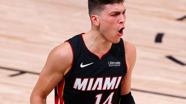 Tyler Herro starred for Miami in their win over Boston.