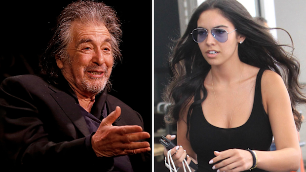 Al Pacino and Noor Alfallah