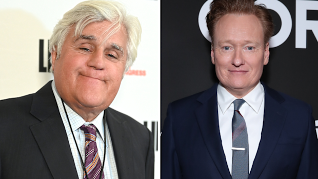 Jay Leno and Conan O'Brien