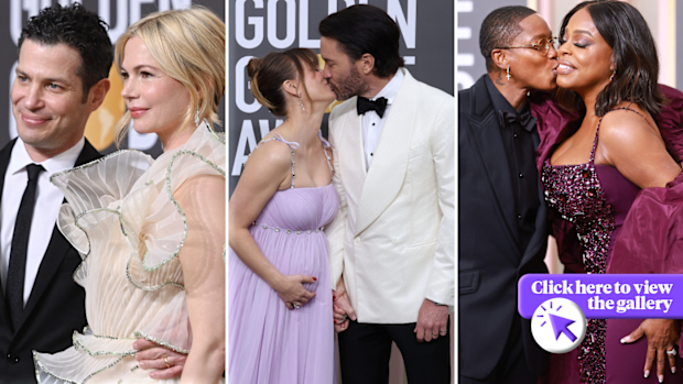 Golden Globes 2023 best couples looks gallery embed image