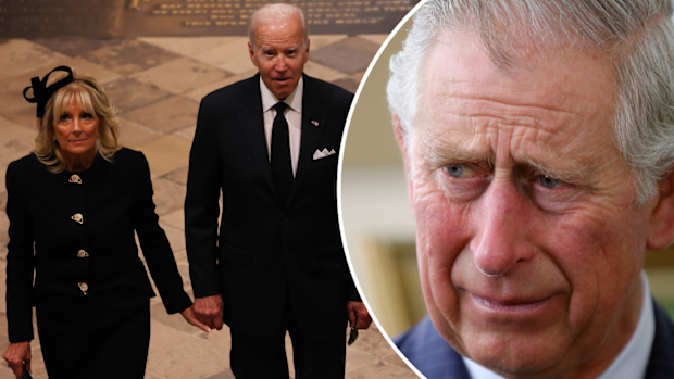 King Charles III, Joe Biden, Jill Biden