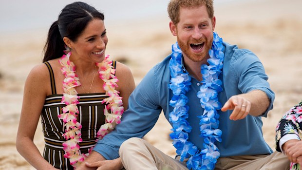 Prince Harry with Meghan, Duchess of Sussex.