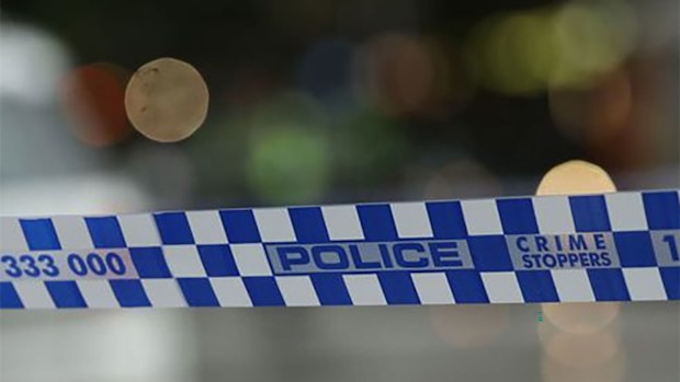 police tape generic footage