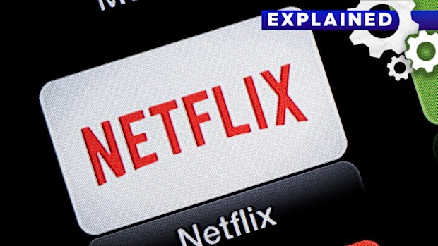 The Netflix app on Apple TV icon.