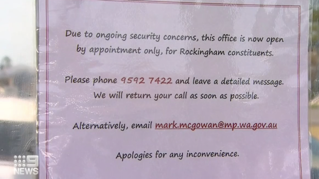 The office has been closed indefinitely amid the security threat.