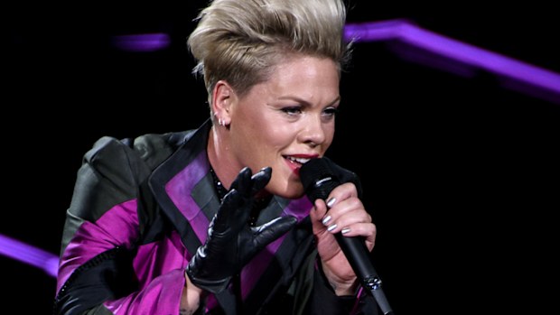 Alecia Beth Moore, known professionally as Pink (stylized as P!nk) performed a sold out show in Toronto. 