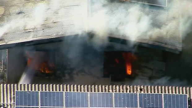 The fire quickly spread to other homes.