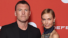 Sam Worthington and Lara Worthington attend the GQ Australia Men Of The Year Awards.
