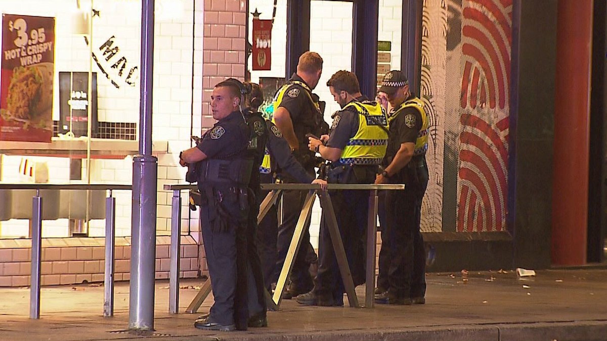 Man allegedly bites police officer on the ear at Adelaide KFC | Nine.com.au