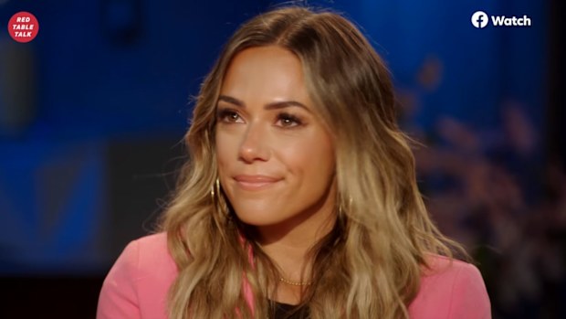 Actress and singer Jana Kramer appears on Red Table Talk.