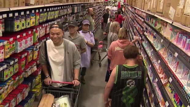 Shoppers have been warned to stop using anything they bought from a new discount shop, because they could be "dangerous".Consumer Affairs Victoria has issued an "urgent" warning over items from Panda Mart, which opened a branch in Cranbourne in Melbourne over the weekend.