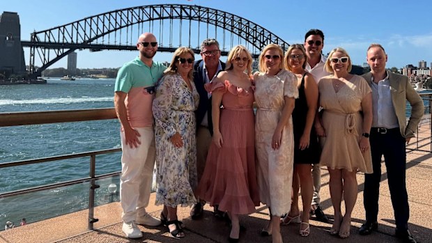 Rebel Wilson, Ramona Agruma and family wedding