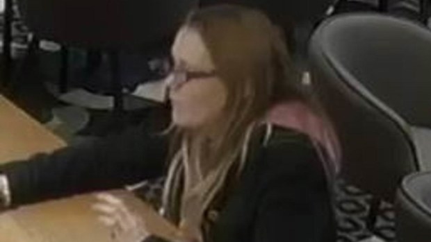 CCTV footage of a woman at a venue in Rosebud, Victoria who is believed to have damaged three cars.