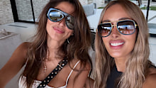 She snapped pics with fellow Aussie actress Pia Whitehall