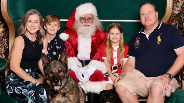 The Gold Coast community has bid farewell to beloved police dog Hondo, who has died after a seven-year career in the force.