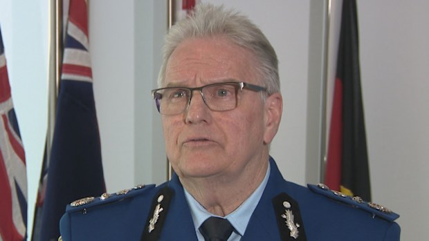 Comm. Gary McCahon, Corrective Services in his uniform