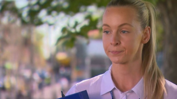 Senior Constable Elissa Dykstra described the footage as "horrific" and "disturbing".