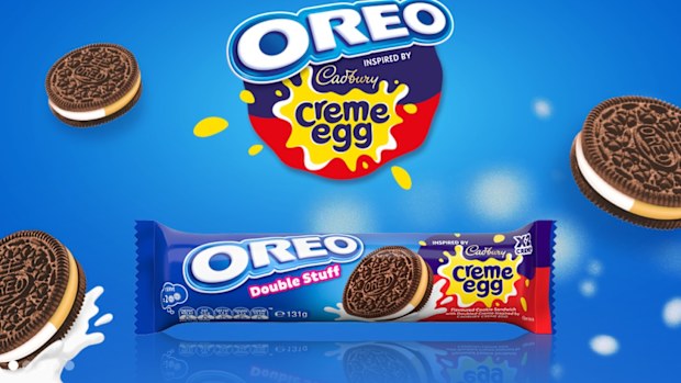 oreo cadbury creme egg double stuff