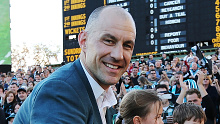 during the round 12 AFL match between the Port Adelaide Power and the St Kilda Saints at Adelaide Oval on June 7, 2014 in Adelaide, Australia.