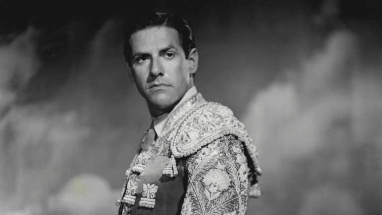 Spanish matador Mario Cabre  in Pandora and the Flying Dutchman.