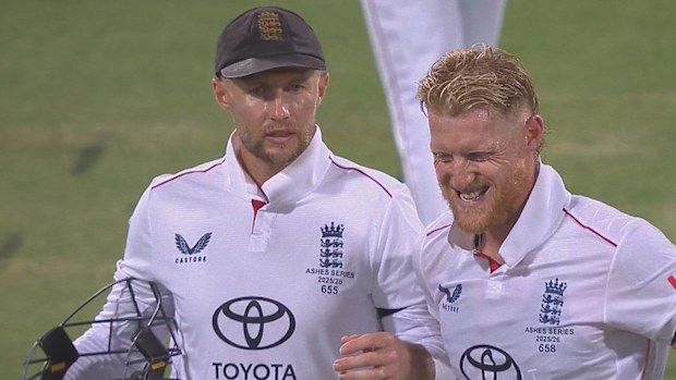 Joe Root and Ben Stokes.