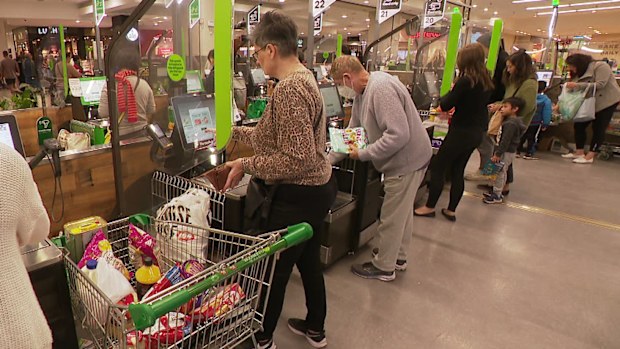 Woolworths checkout