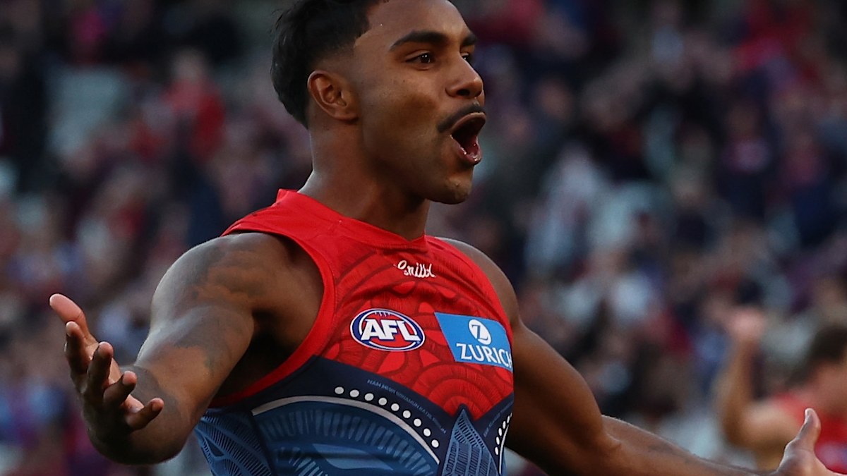 Melbourne Demons-ster Kysaiah Pickett zal spelen voor West-Australië in de State of Origin-kloof