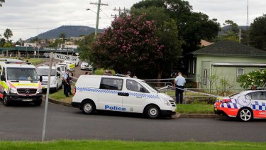 scene established wollongong crime creek found body after police sunday sylvia liber credit