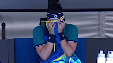 Ons Jabeur was in tears after only three games.