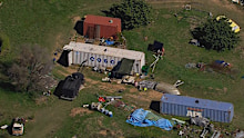 Police are expected to remain on scene for several days, combing across the property for traces of other people who may have been there recently.﻿
