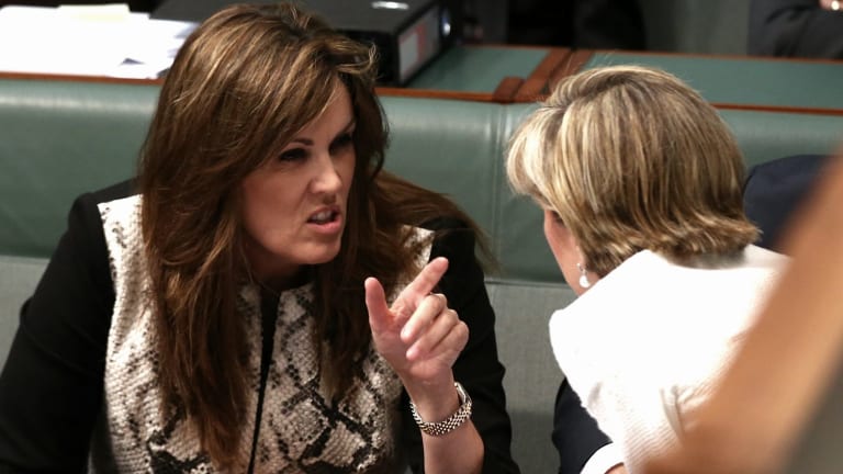 Credlin slips into the background but Abbott appears to be ...