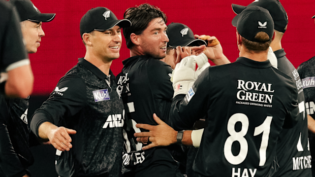 The Black Caps took the series 2-1. 