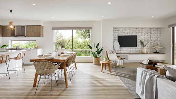 Coastal hue style home