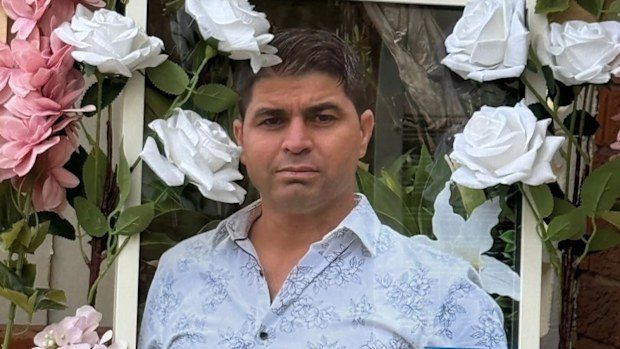 Amamuddin Sadar the victim of Merrylands triple stabbing attack. 