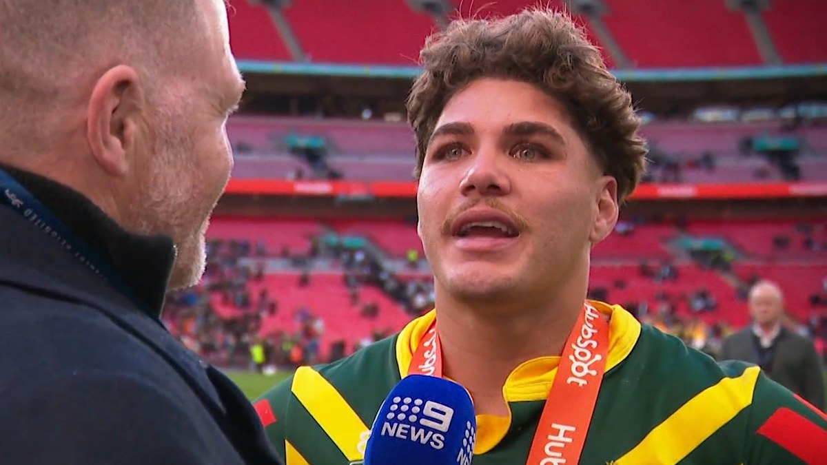 Walsh's emotional admission on dad's tears after debut