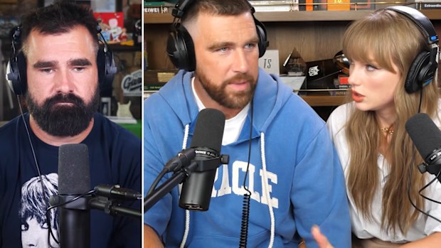 taylor swift new heights travis and jason kelce