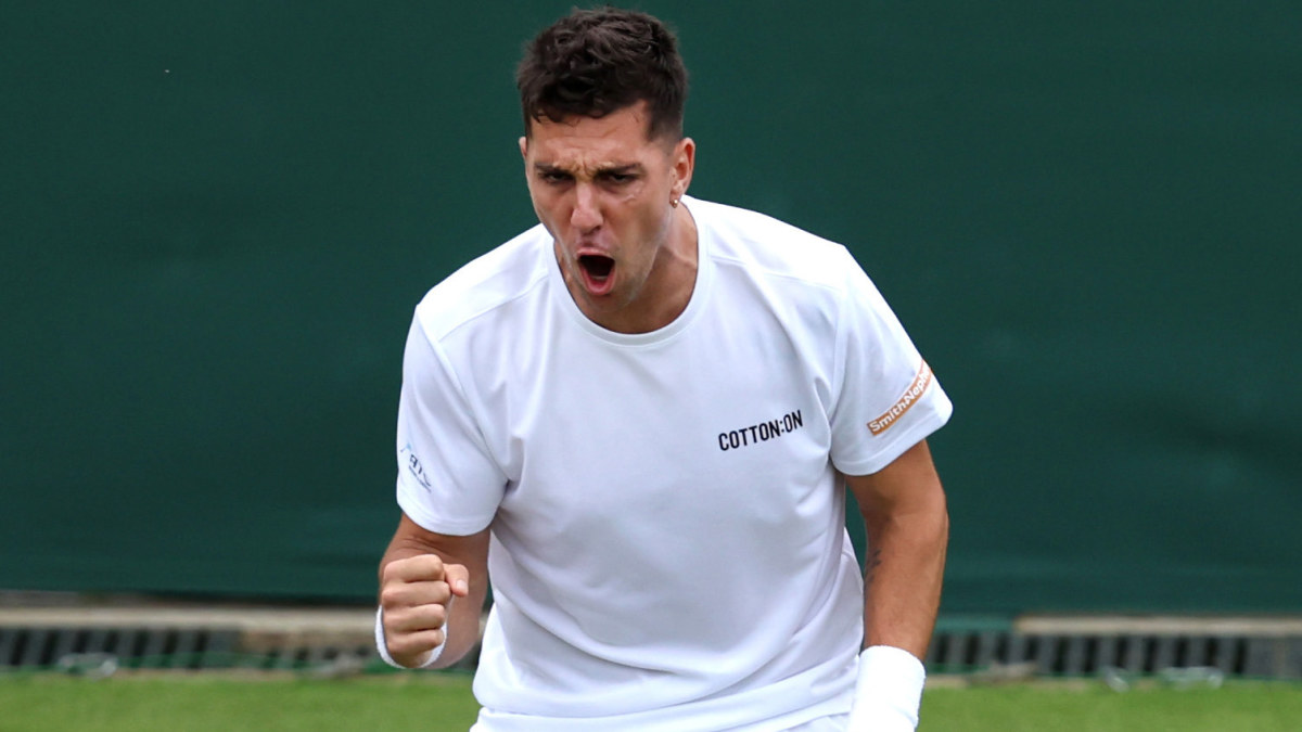 Kokkinakis stuns Wimbledon in epic two-day win