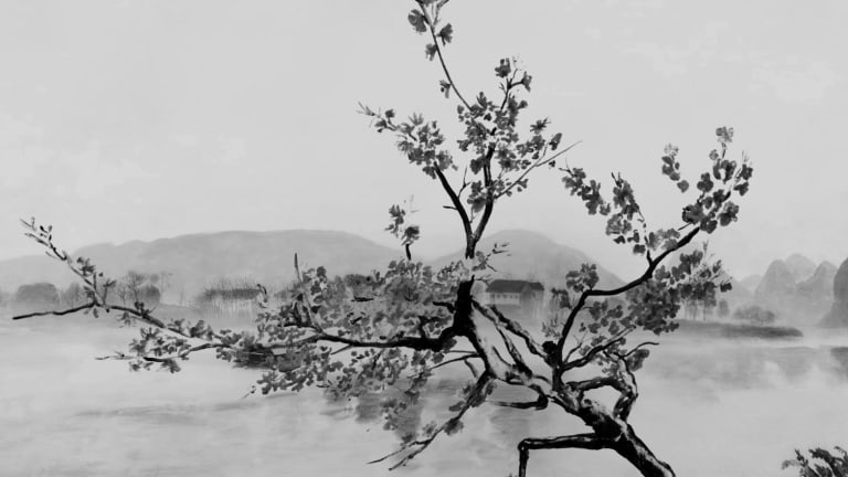 A still from Qiu Anxiong's <i>New Classic of Mountains and Seas Part 3</i>.