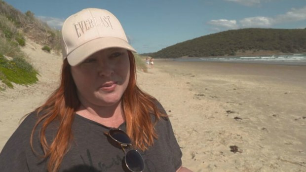 Tasmaina drowning - man killed, children saved, resident Kristine Wolf speaks on conditions. 29.12.24