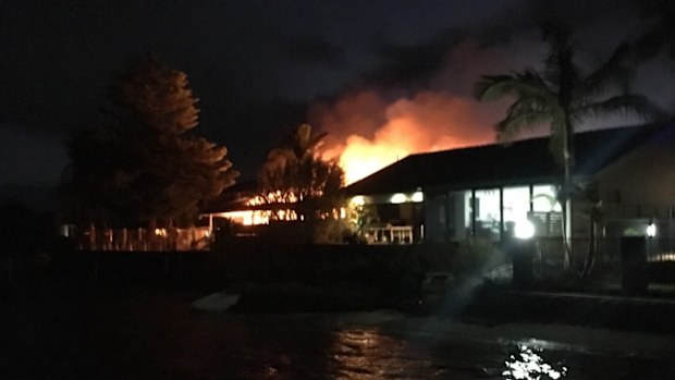 A man's body has been found after a house fire on the New South Wales Central Coast this morning.