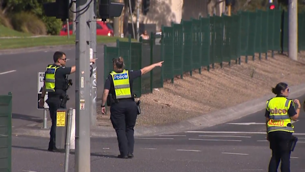 Early indications suggest the car did not brake before impact, police said.Broadmeadows